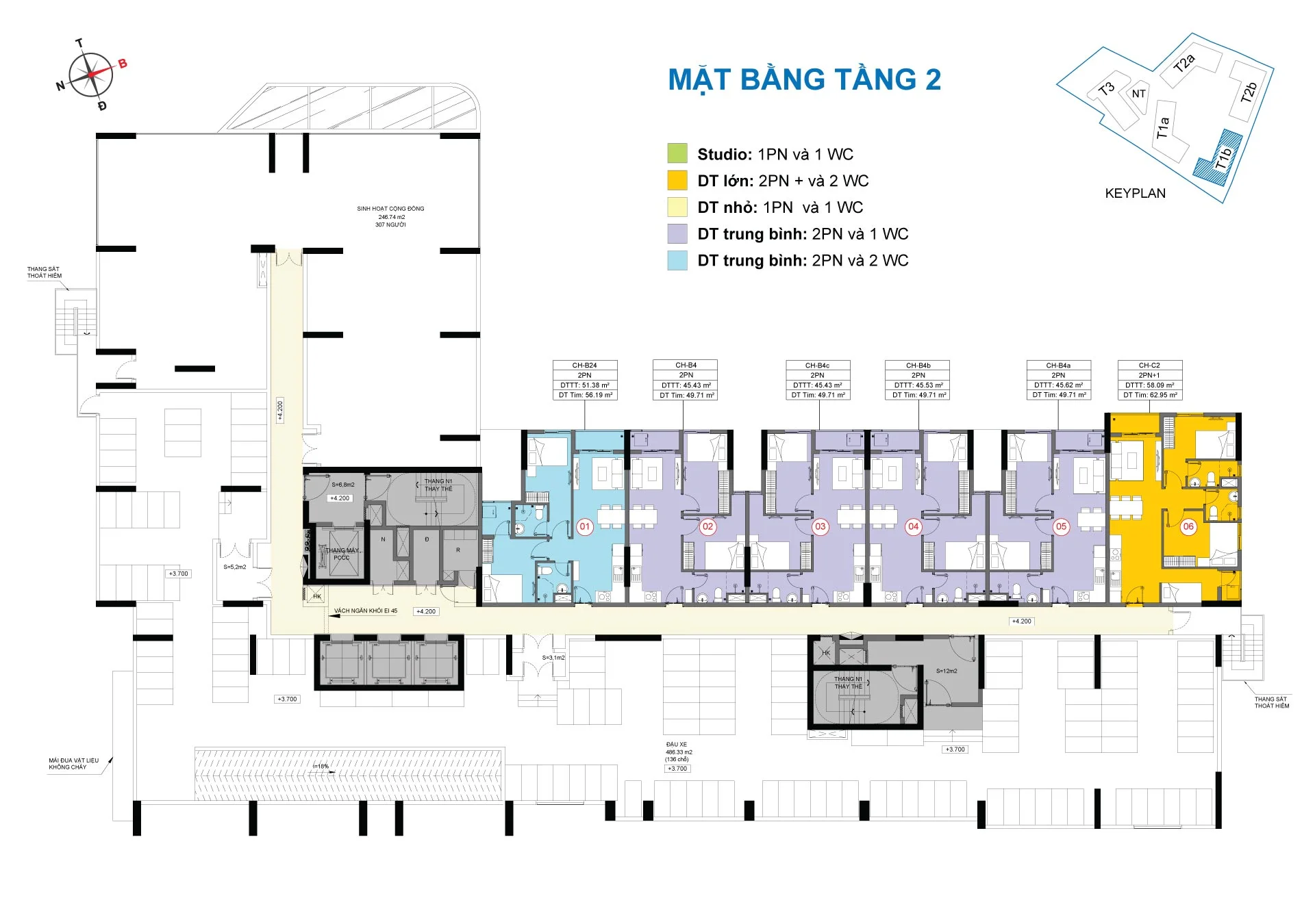 Mặt bằng Block Amor