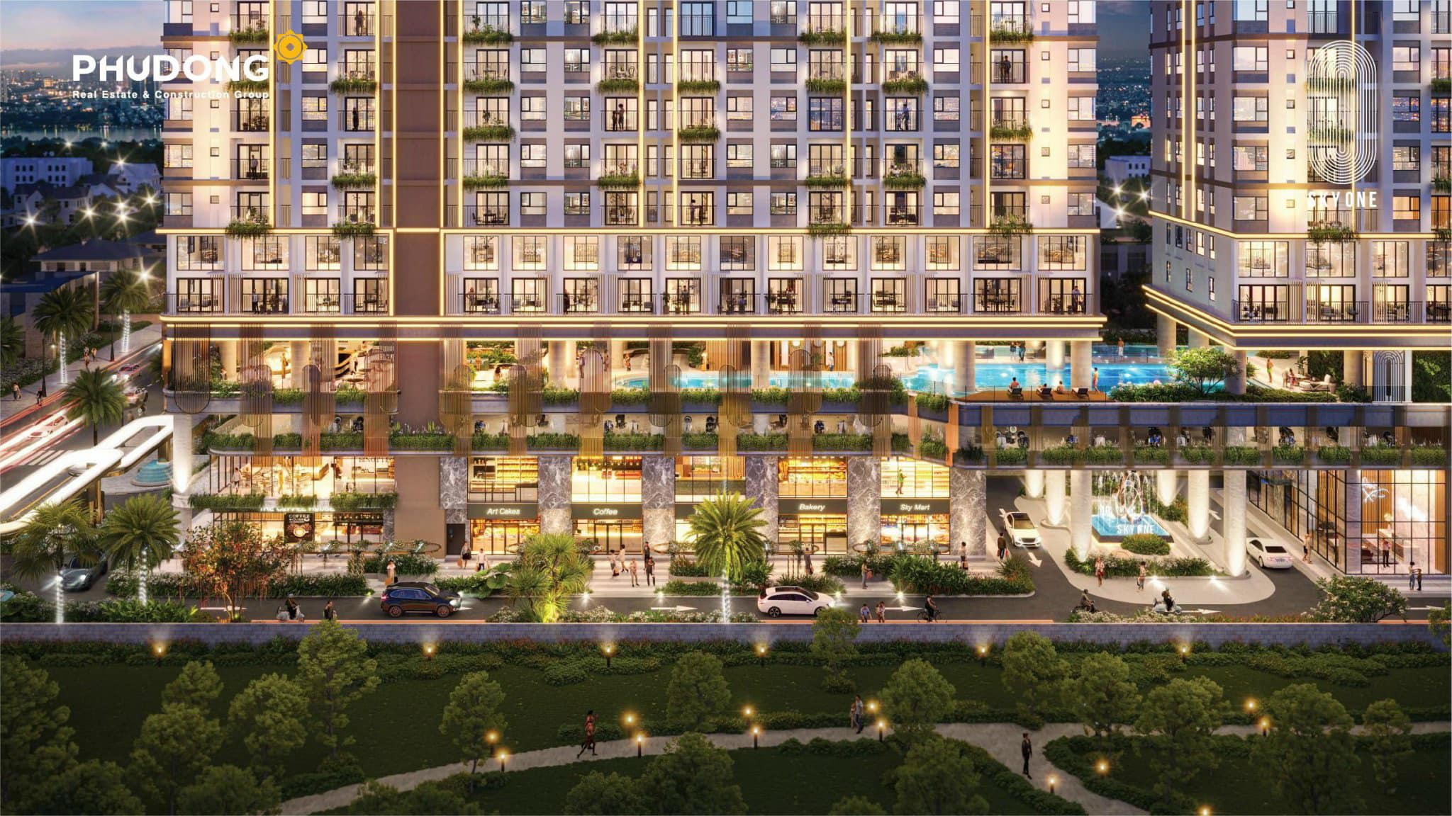 Tiện ích Phú Đông SkyOne