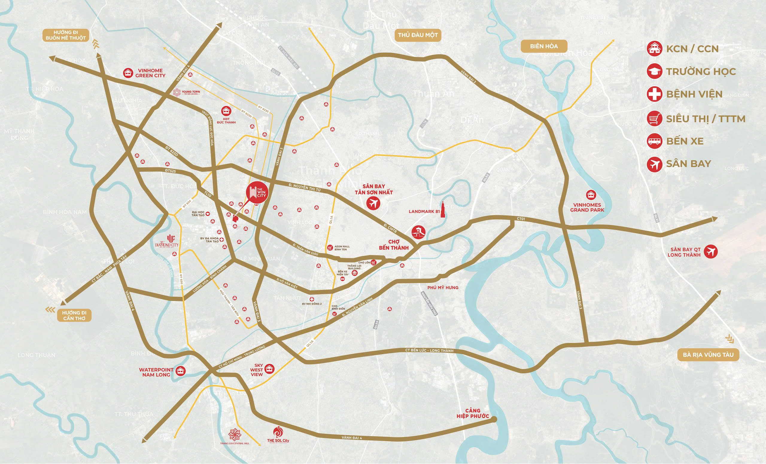 Vị trí dự án The Win City